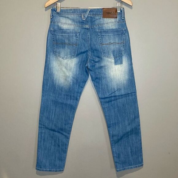 Bench/OJ Womens Acid Washed High Waisted Denim Jeans Size 29 - Picture 2 of 9